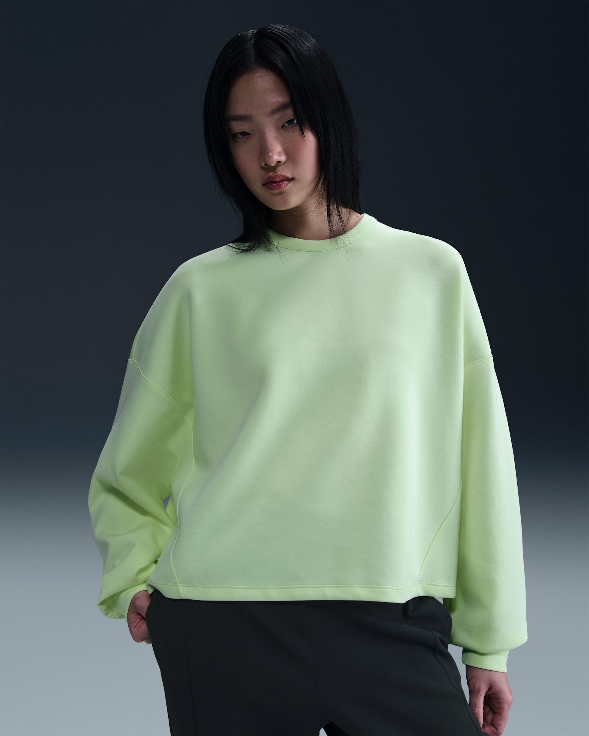 トップス Dry Tech Oversized Sweat Crew size L Dry Tech Oversized Sweat Crew – Roots Bonds ONLINE STORE